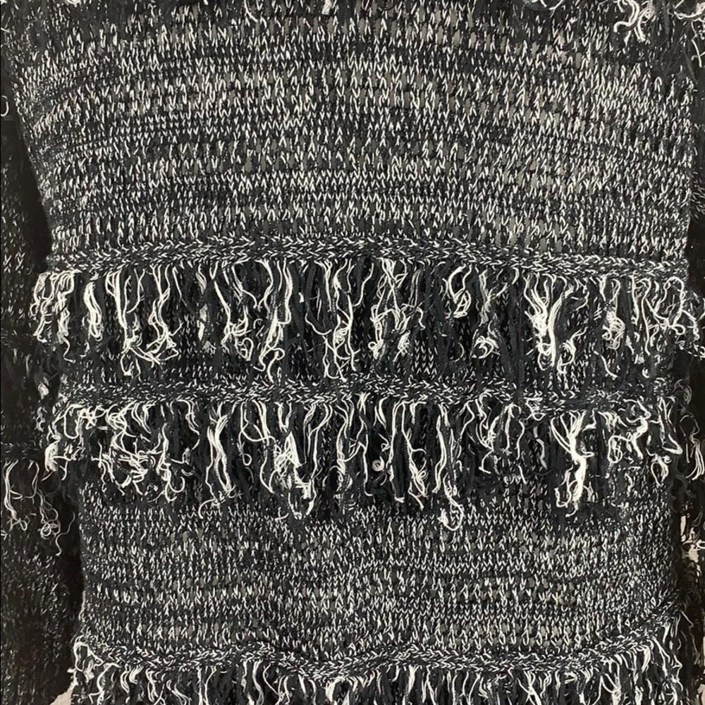 Knox Rose knit cardigan with accent fringe - Picture 4 of 5